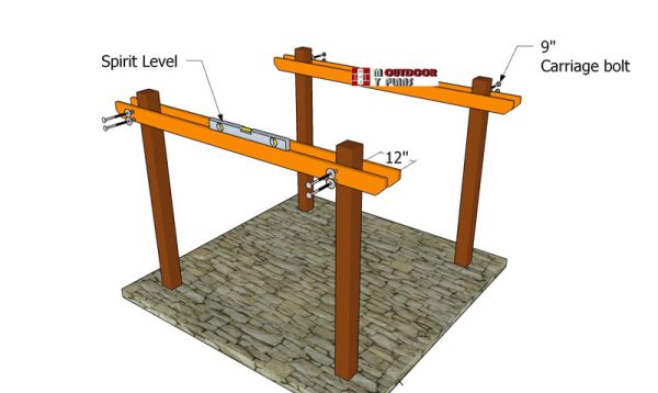 Fitting-the-base-support-beams