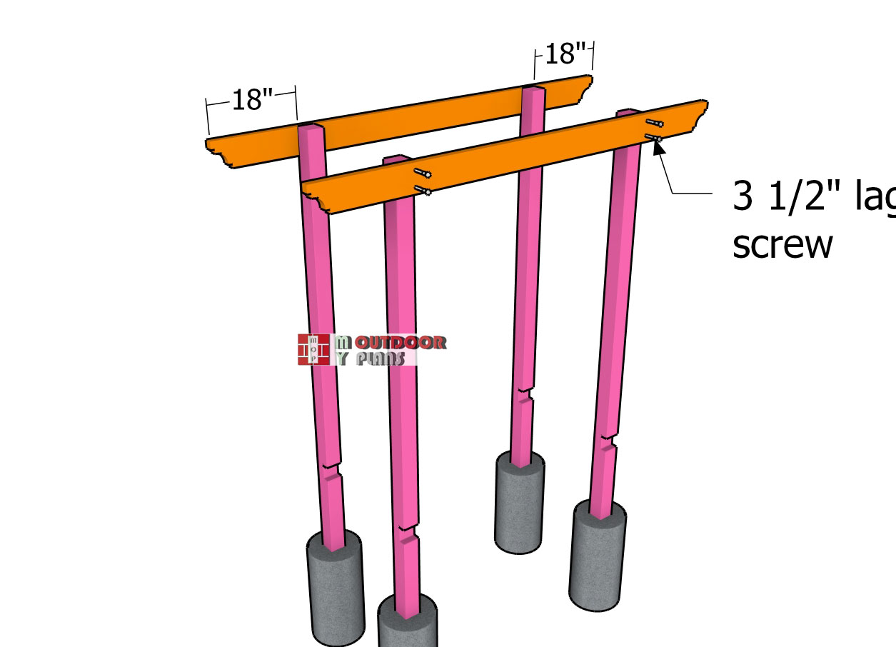 Fitting-the-top-beams