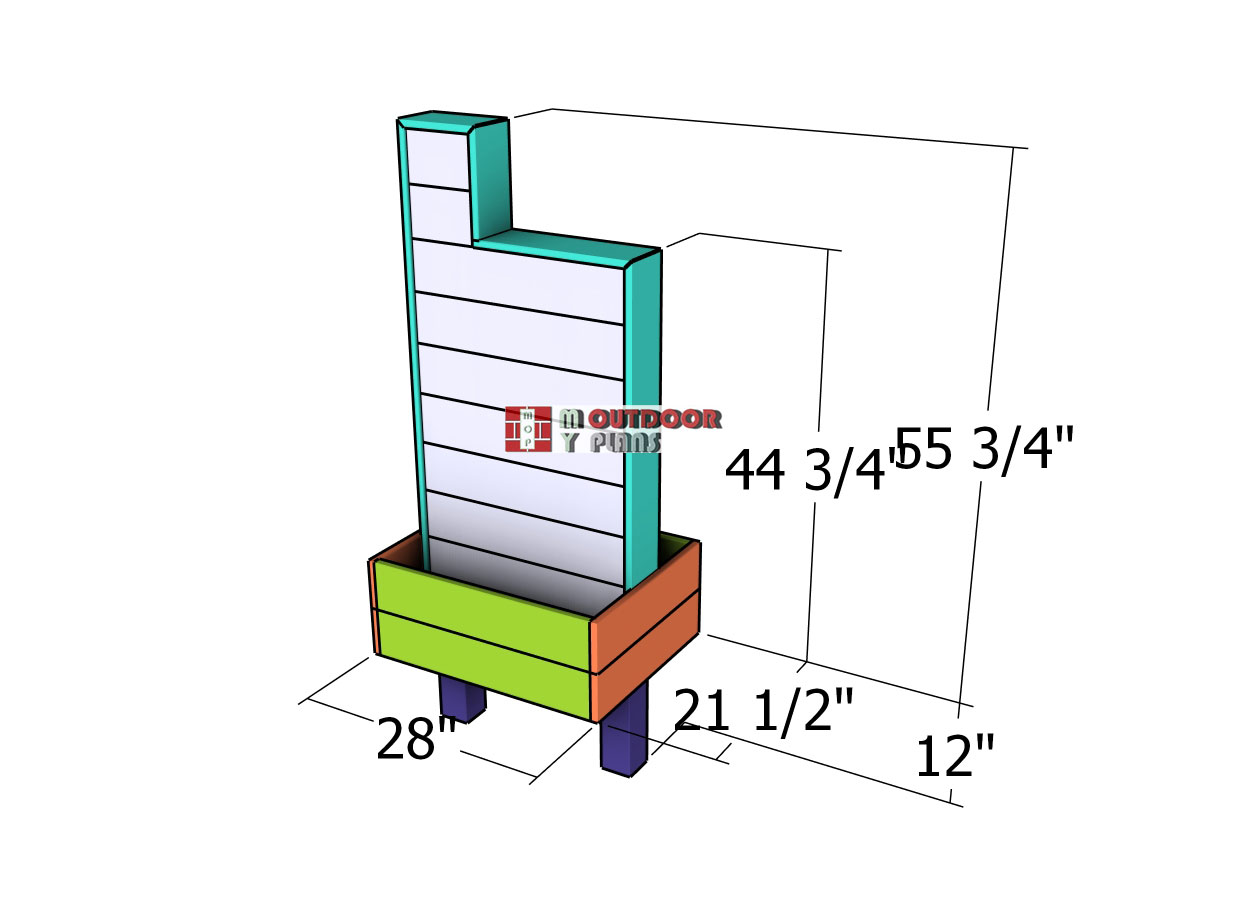 Modern-mailbox-posts---dimensions