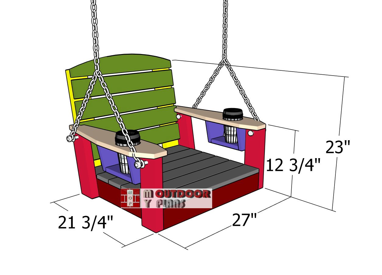 Swing-chair-dimensions