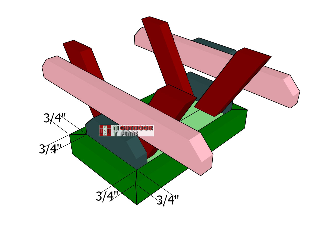 Assembling-the-picnic-table