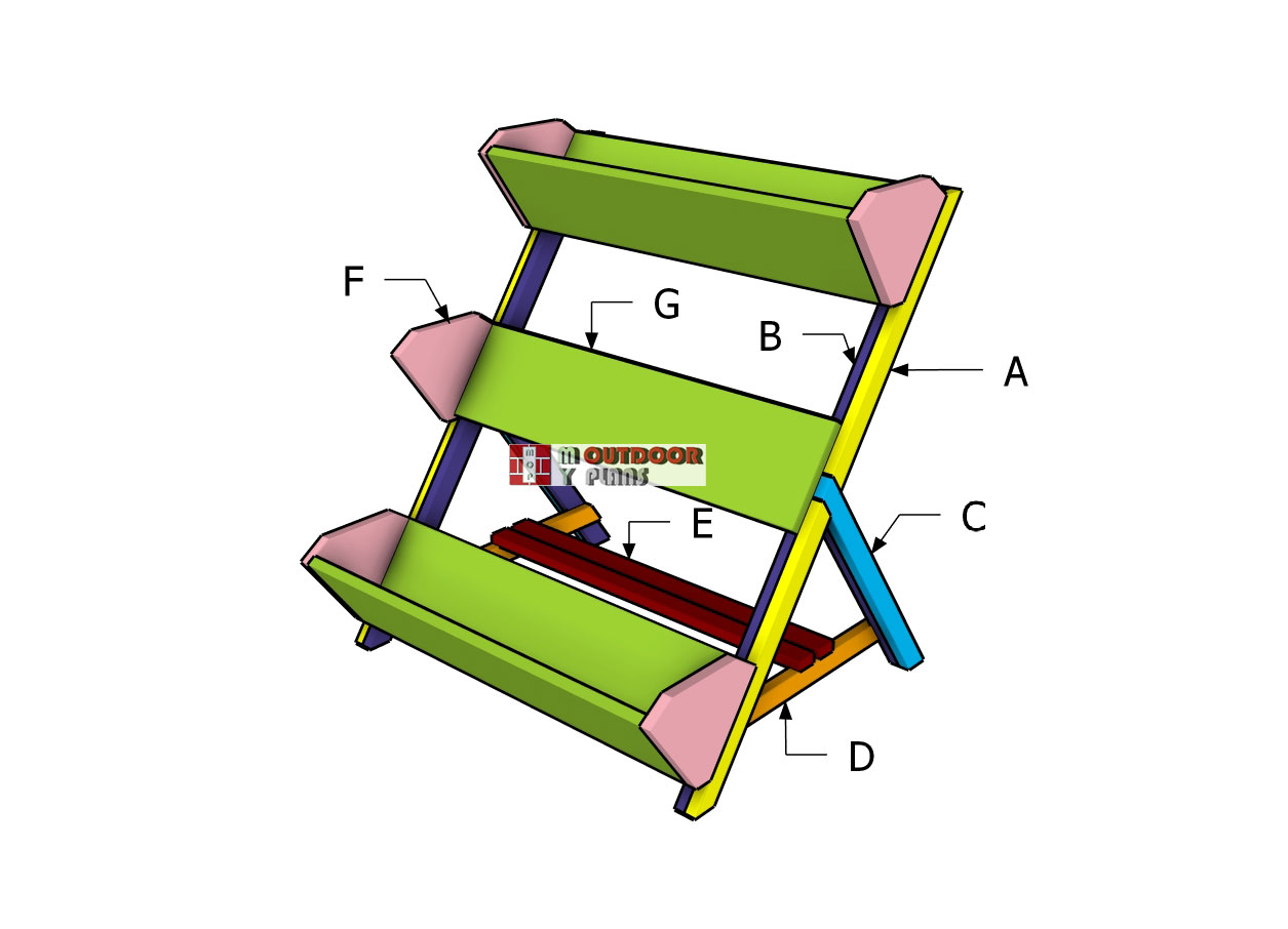 Building-a-tiered-planter