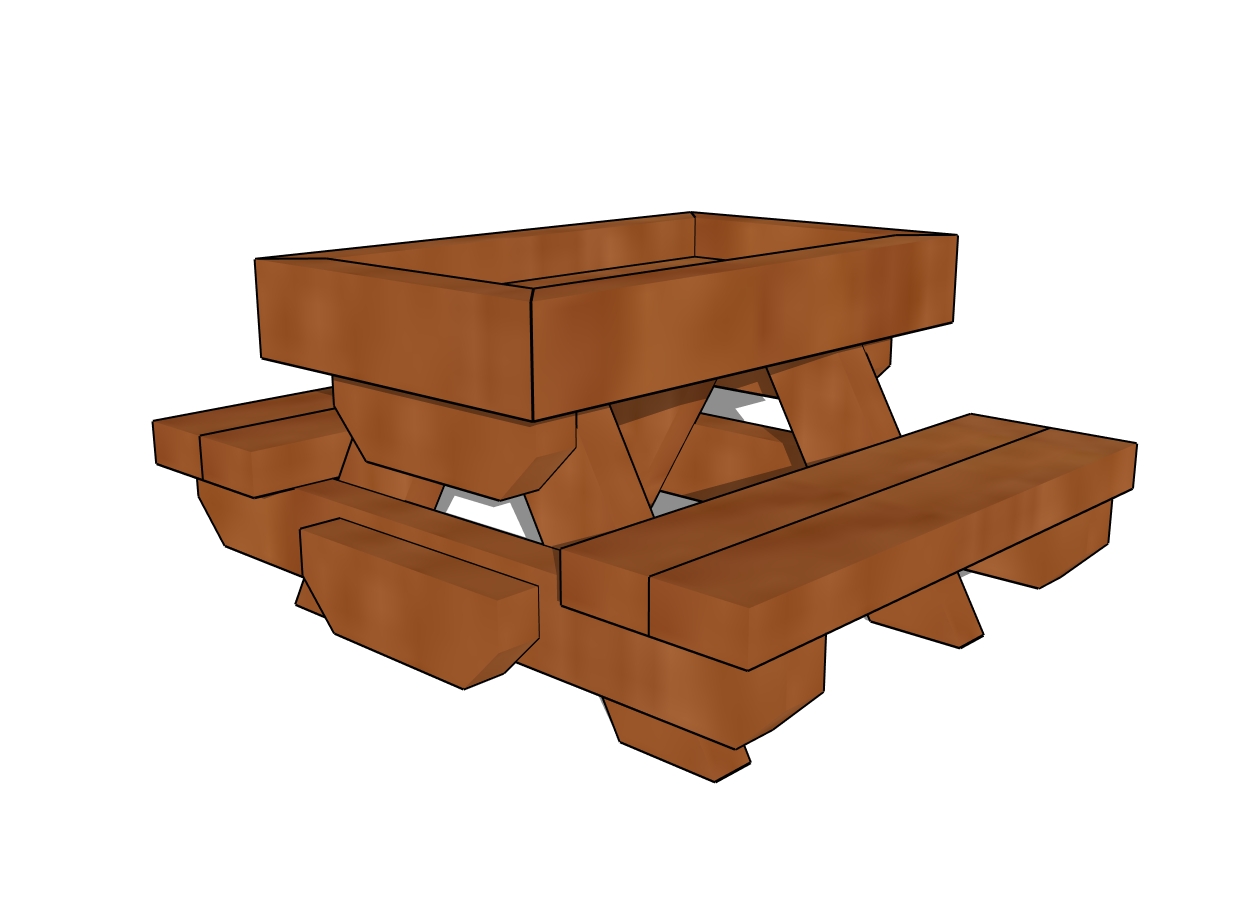 Squirrel picnic table plans