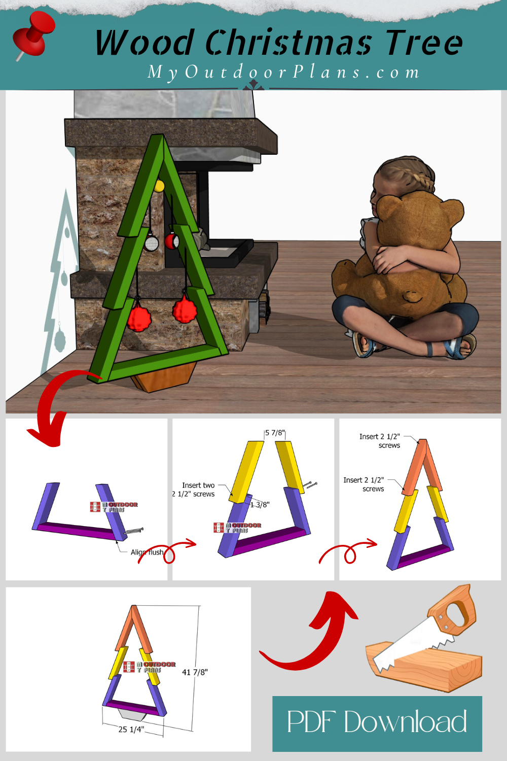 Wood Christmas Tree Plans