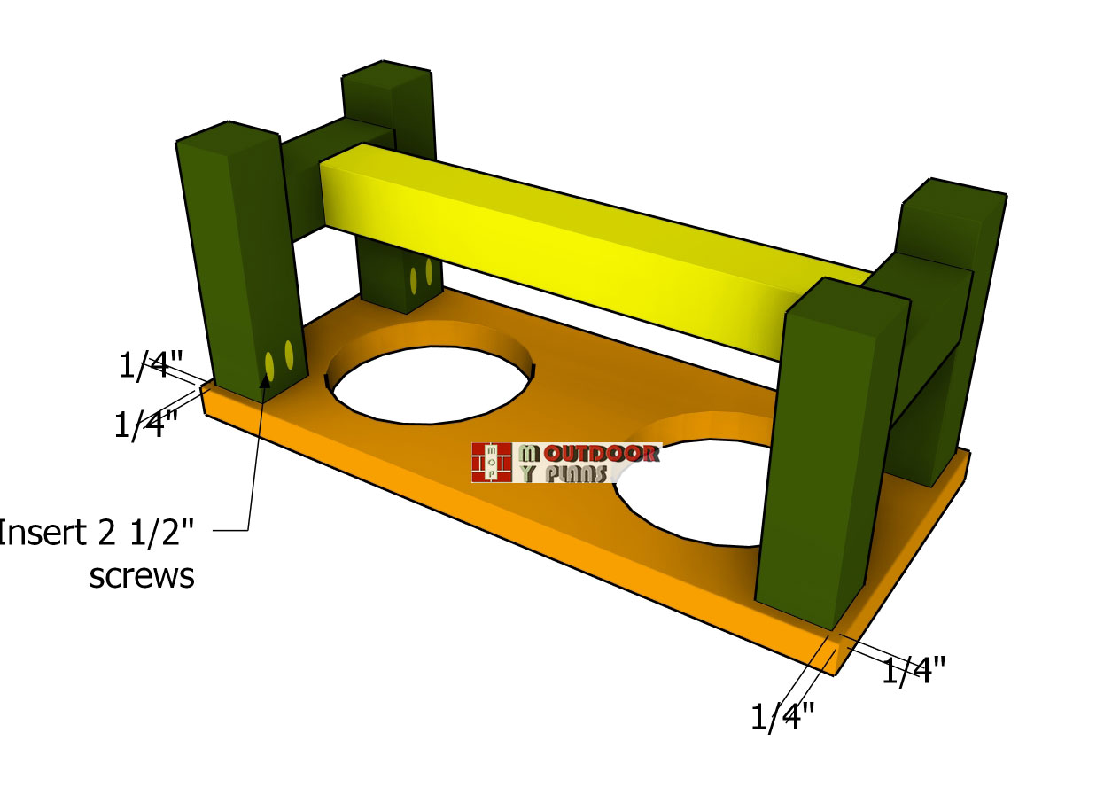 Assembling-the-dog-stand