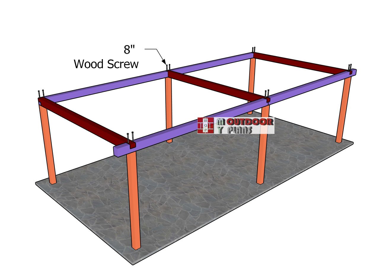 Attaching-the-crossbeams