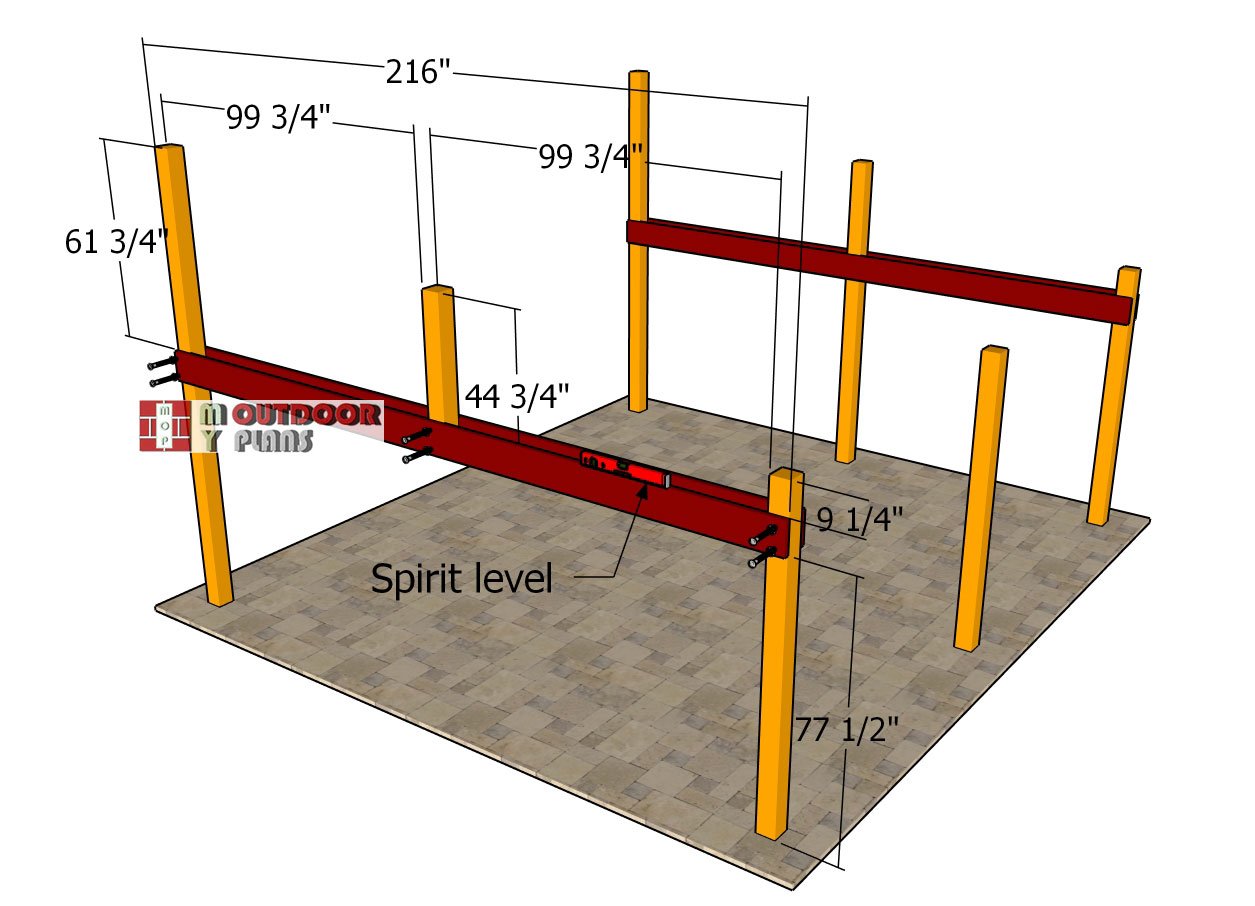 Attaching-the-crossbeams