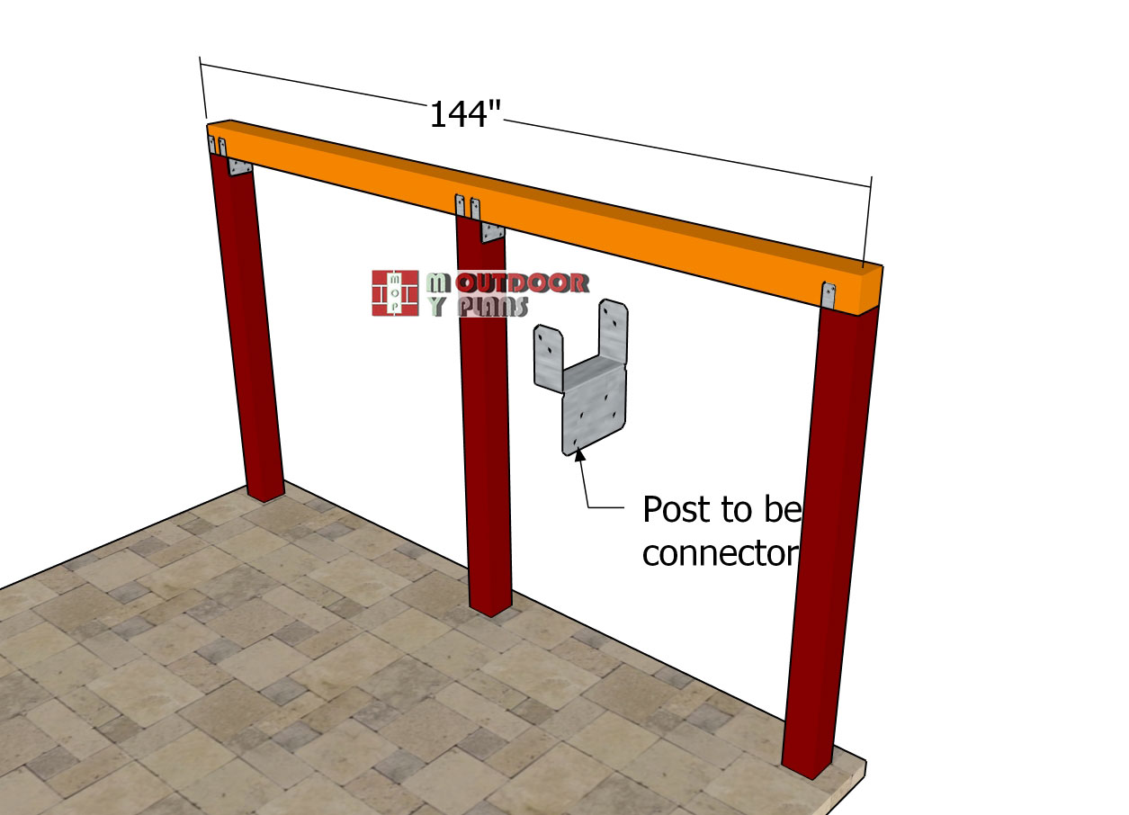 Attaching-the-top-beam