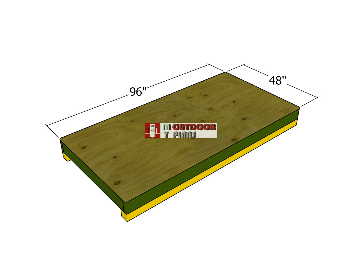 Fitting-the-floor-sheet