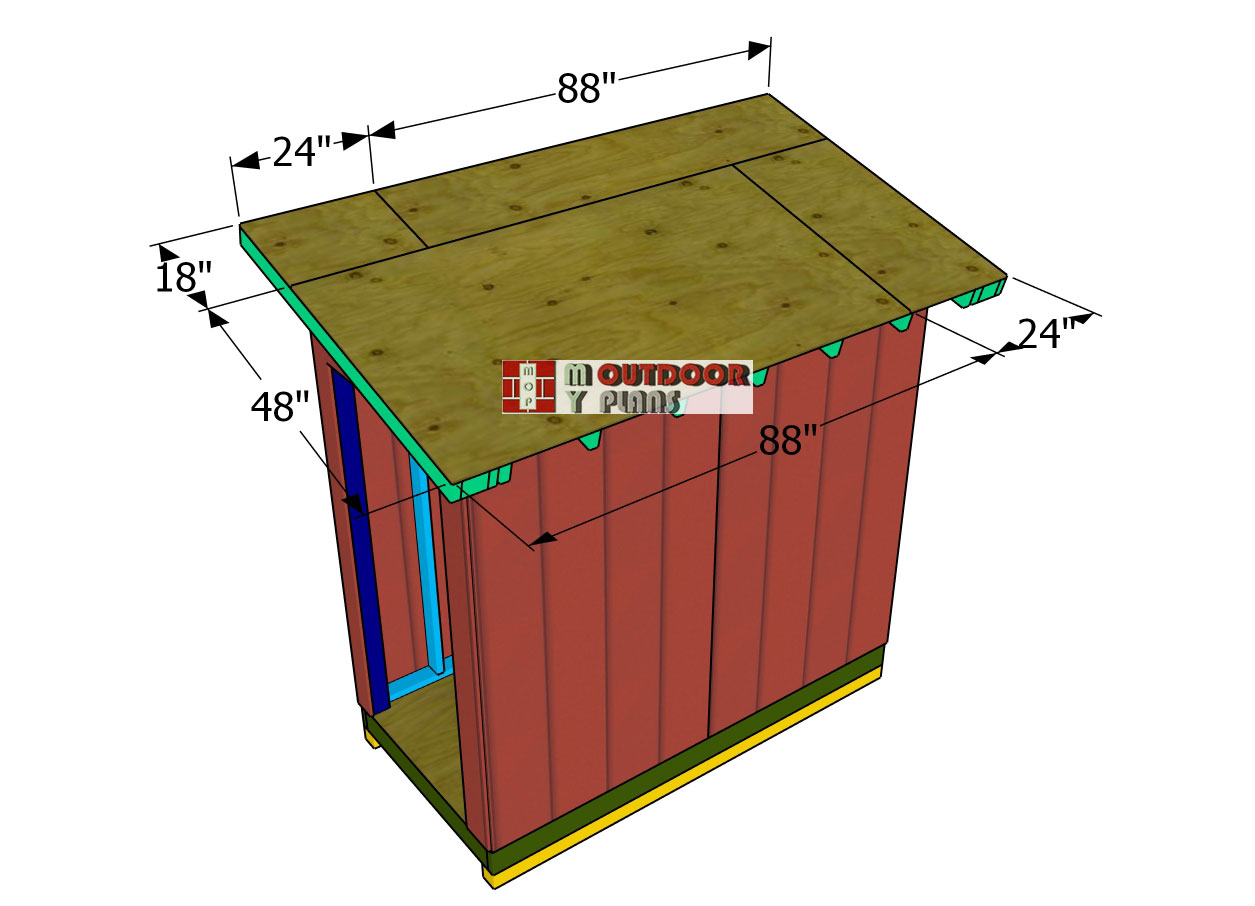 Fitting-the-roof-sheets