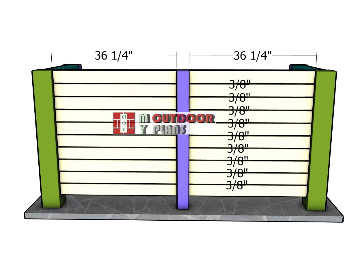 Front-panel-slats