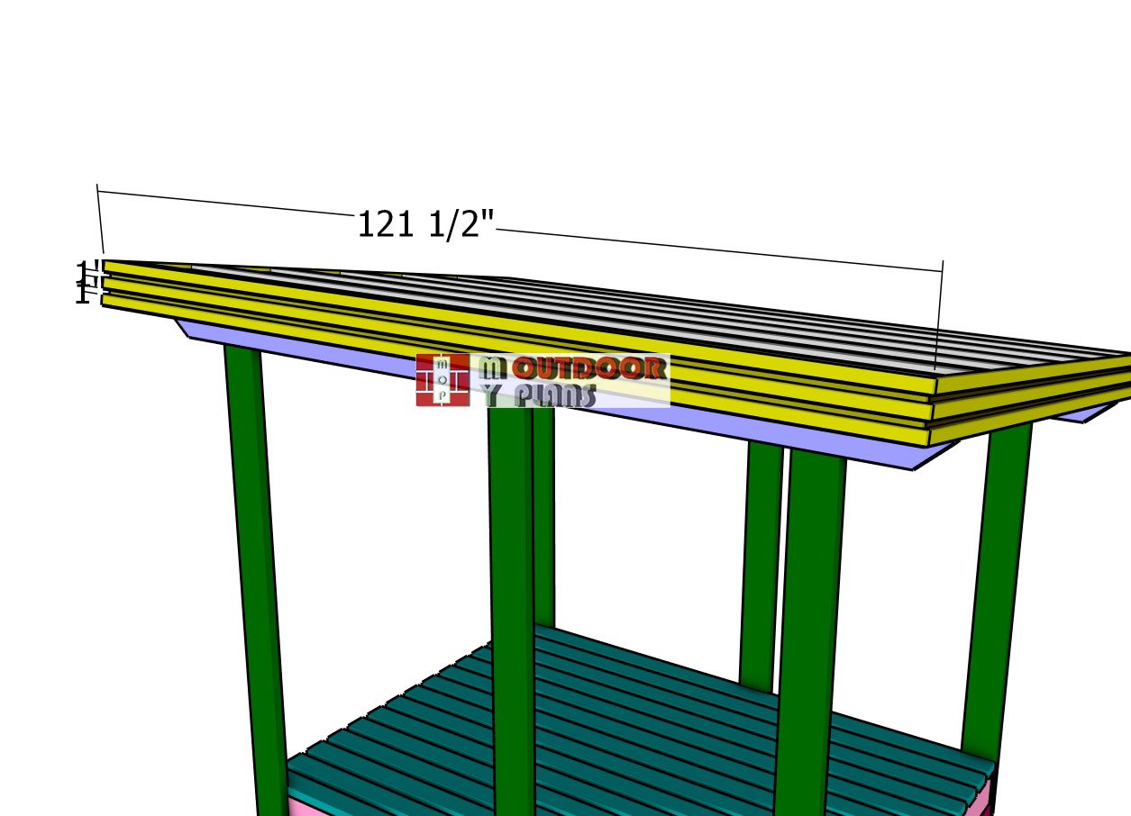 Front-roof-slats