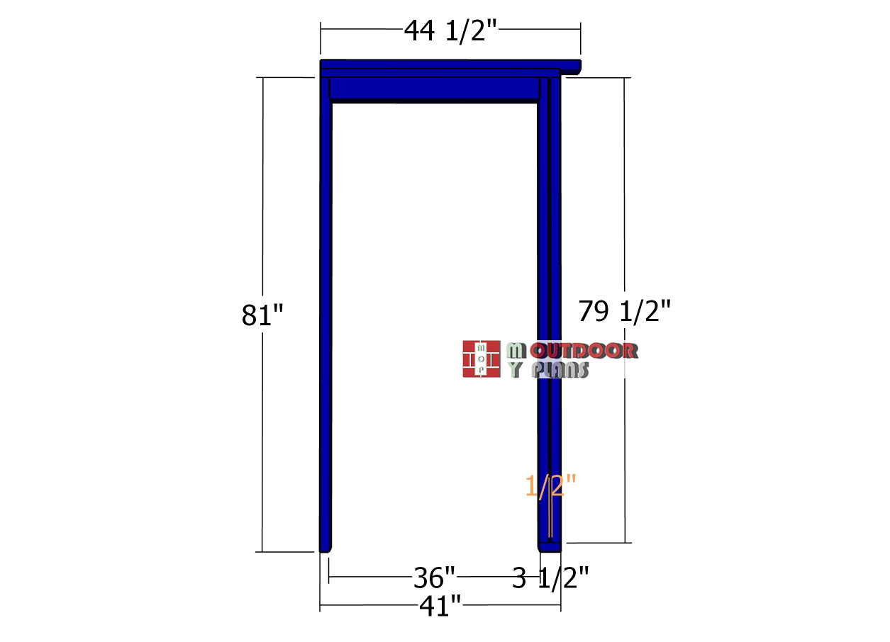 Front-wall-frame