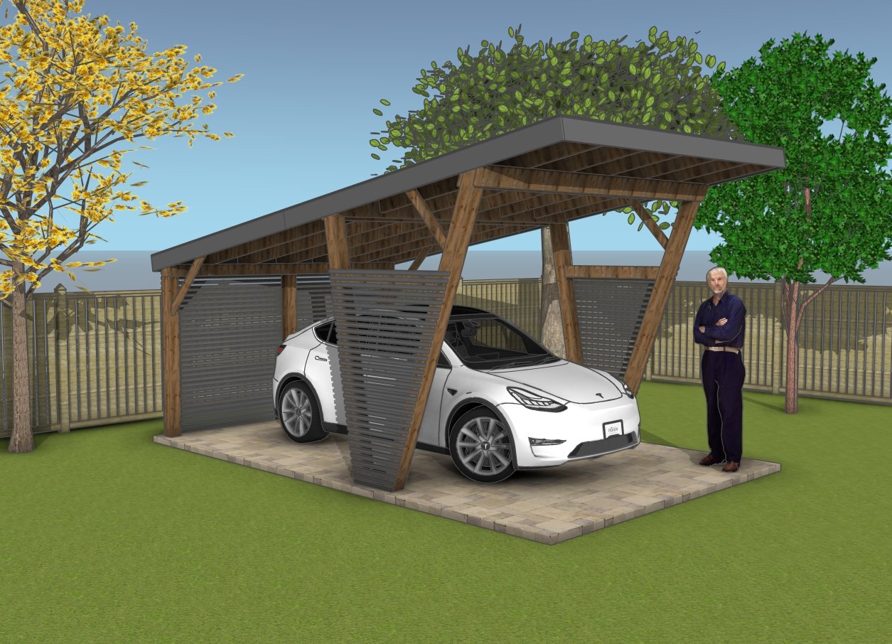 Modern carport plans