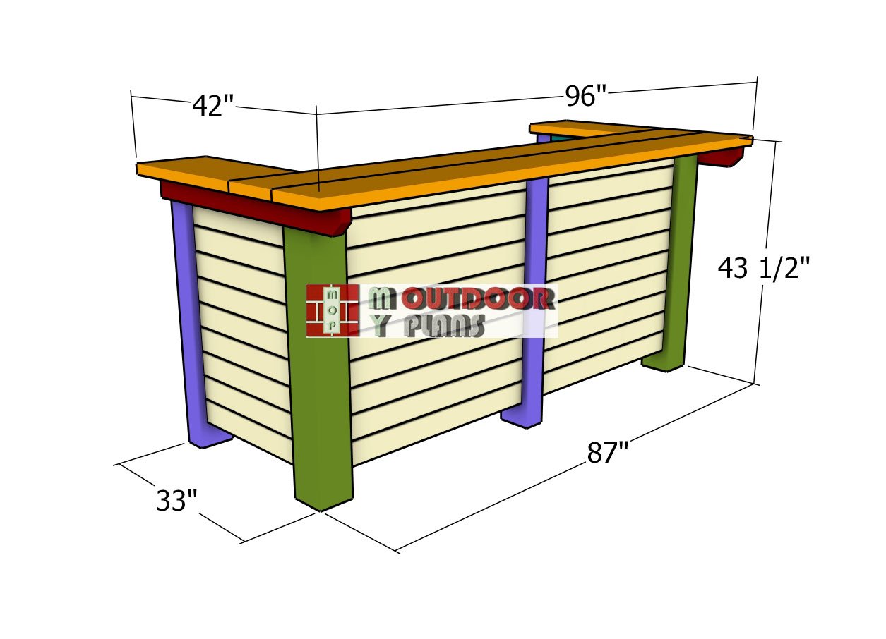 Outdoor-bar-dimensions