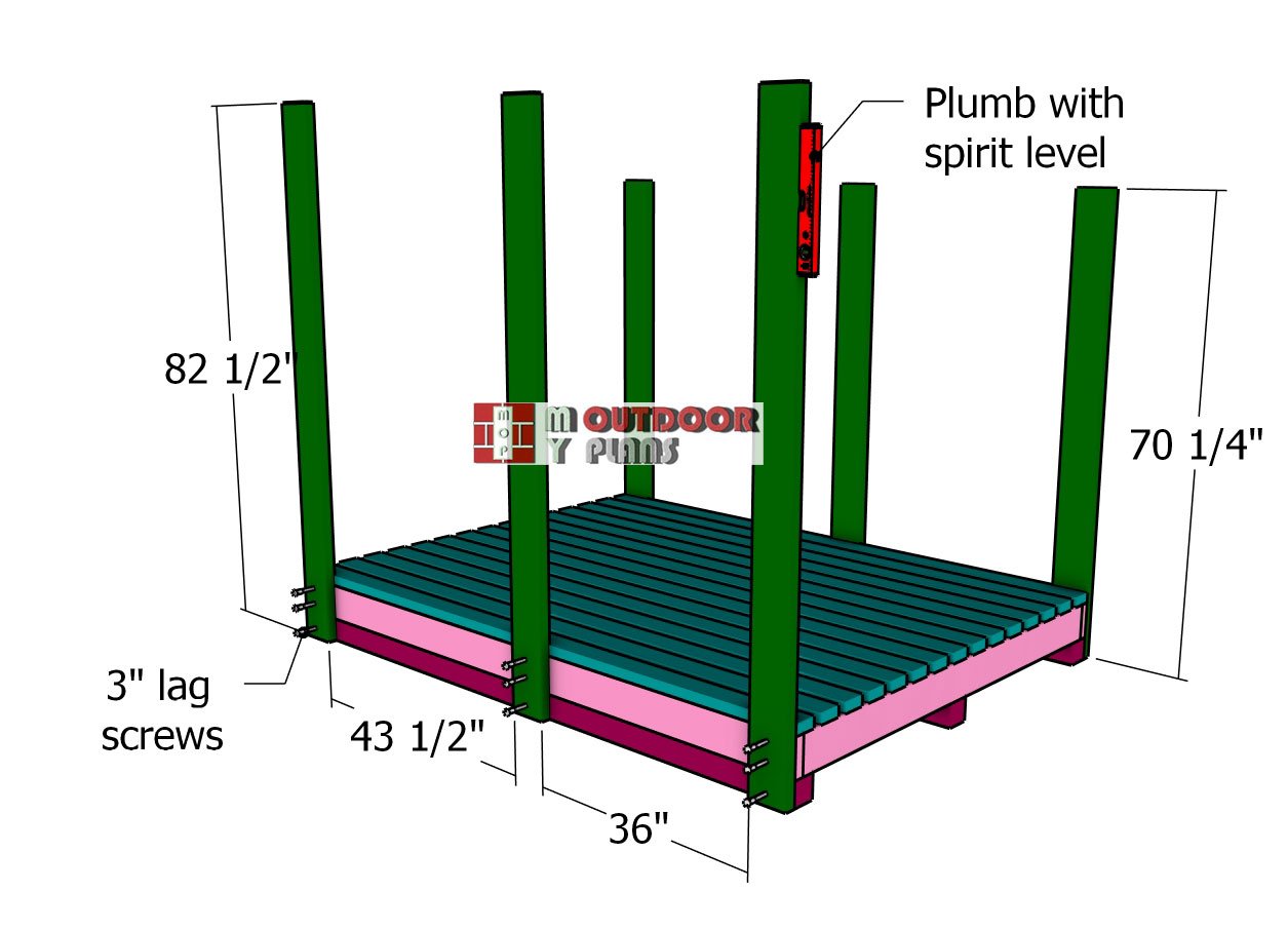 Setting-the-uprights