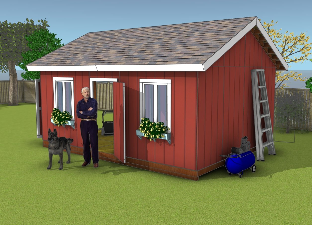 16x20 shed plans - free plans