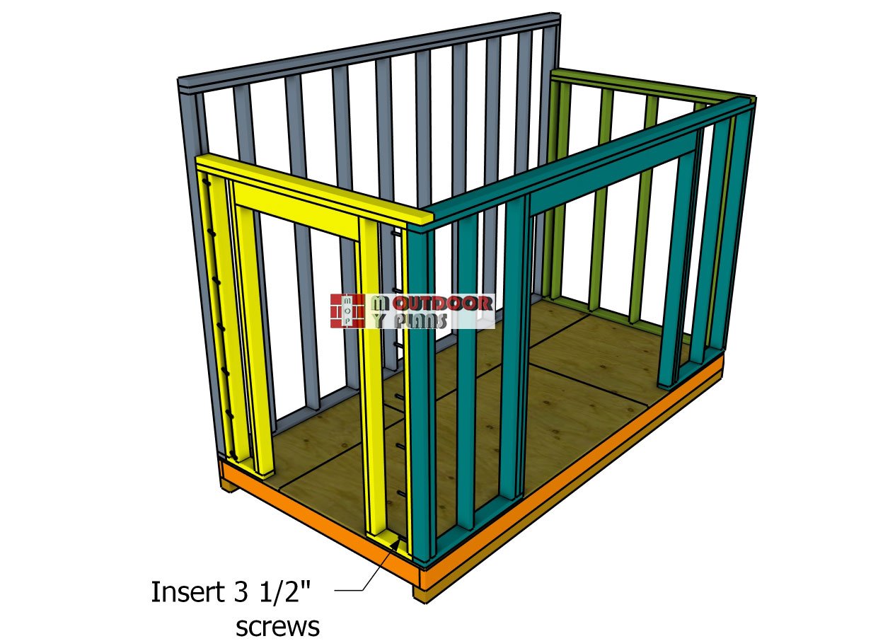 Assembling-the-small-shed-frame