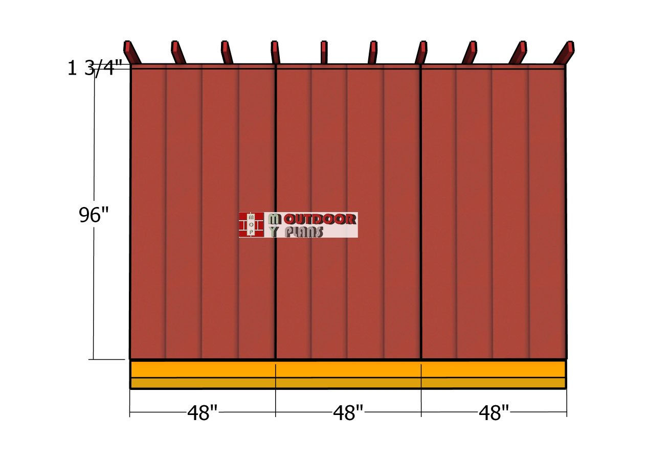 Back-wall-panels