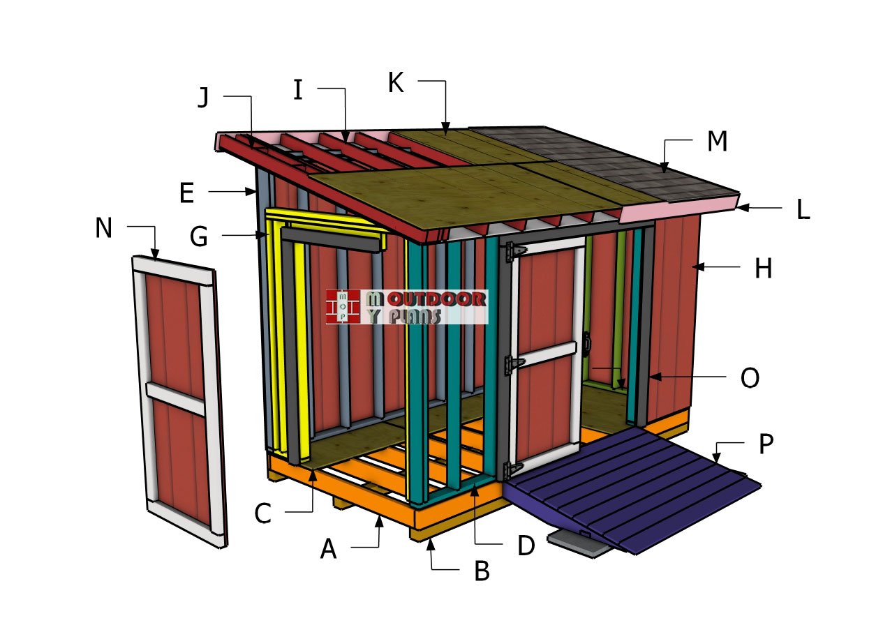 Building-a-6x12-lean-to-shed