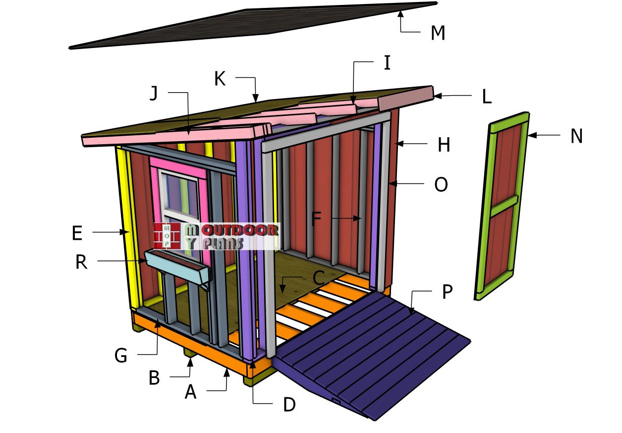 Building-a-6x8-lean-to-shed