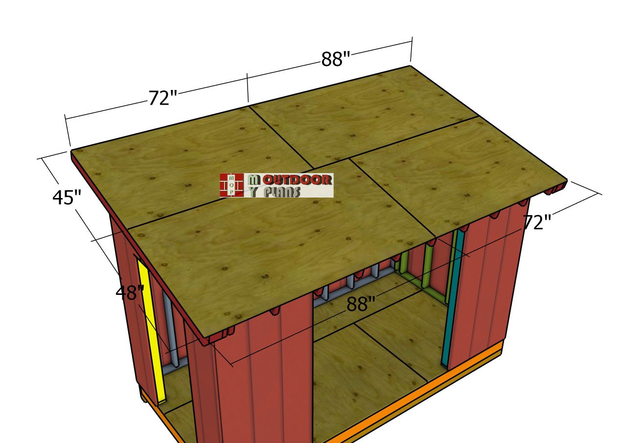 Fitting-the-roof-sheets