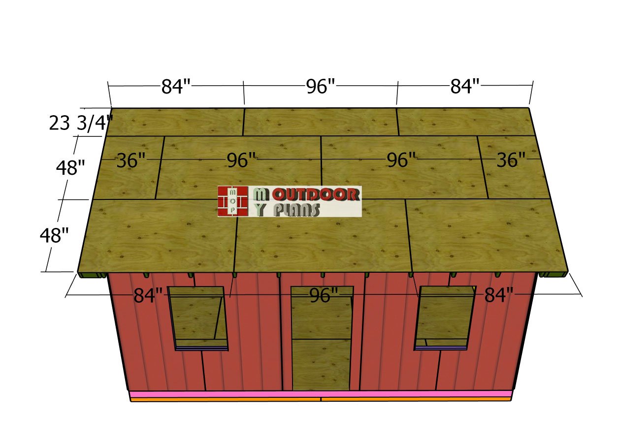 Fitting-the-roof-sheets