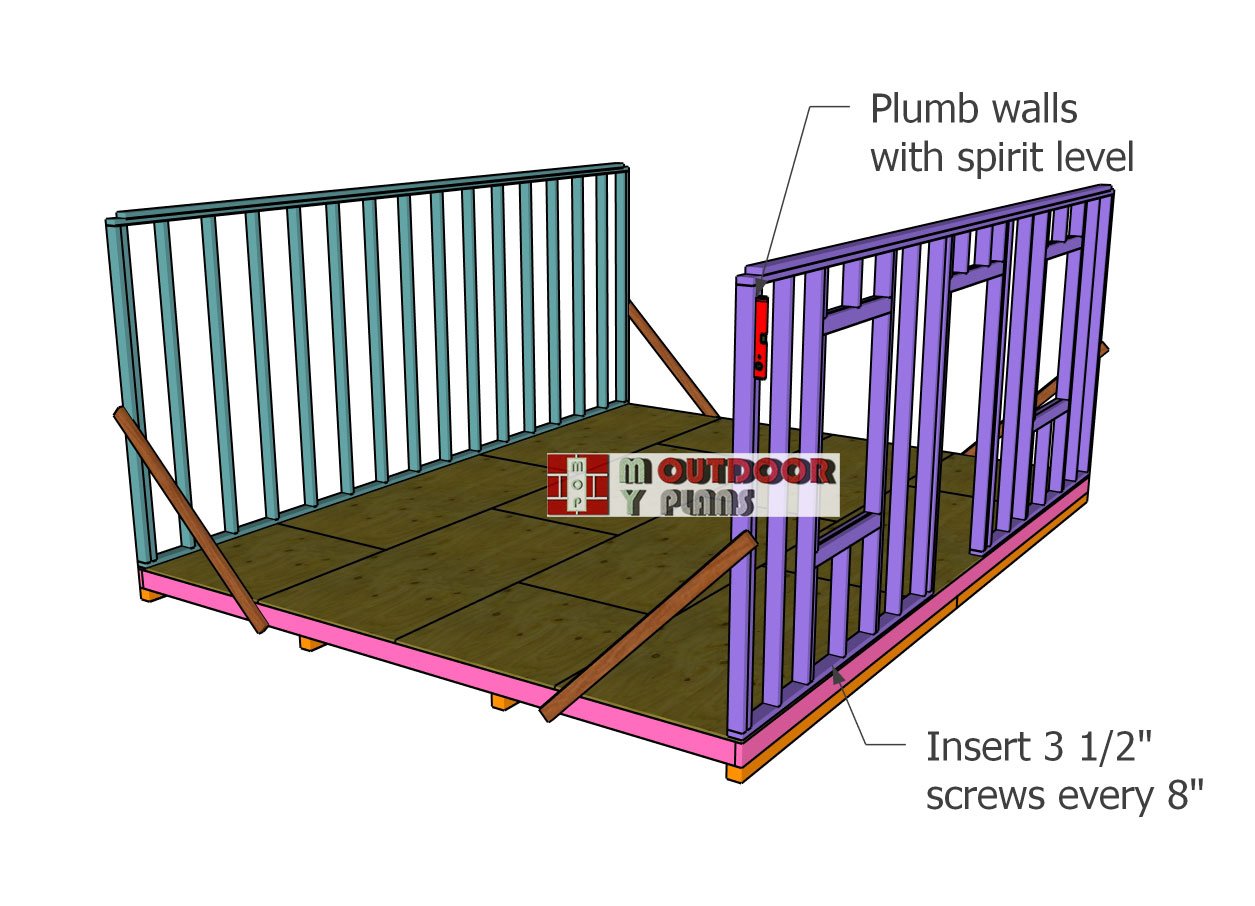 Fitting-the-side-wall-frames