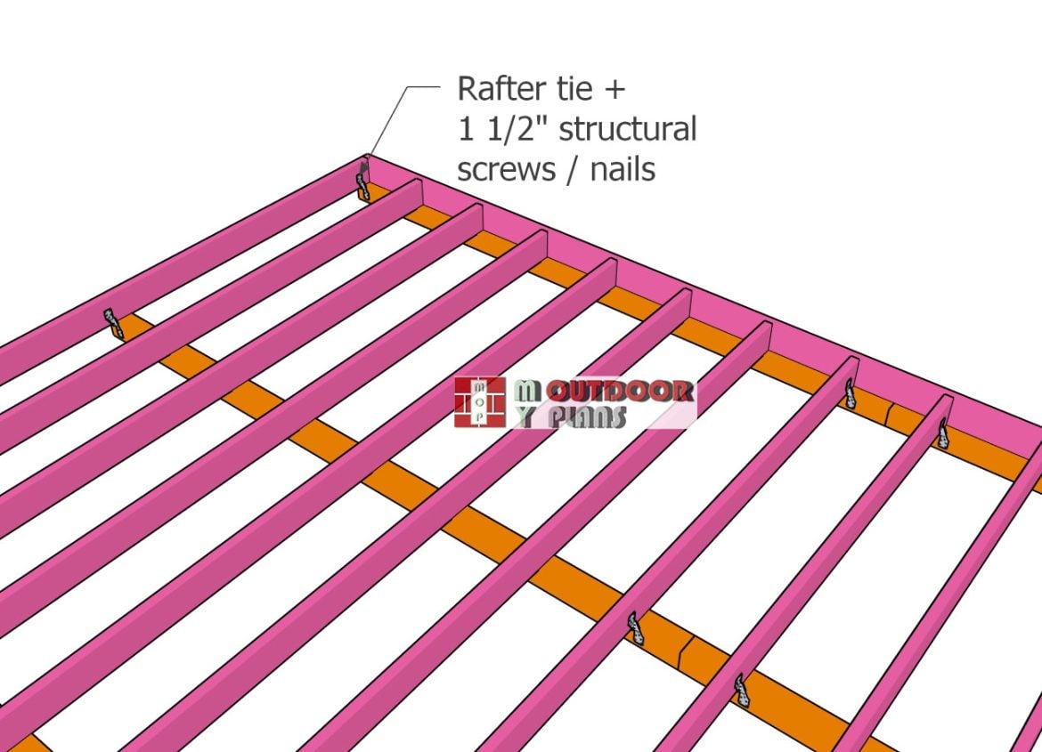 16x20 Lean to Shed - Free DIY Plans