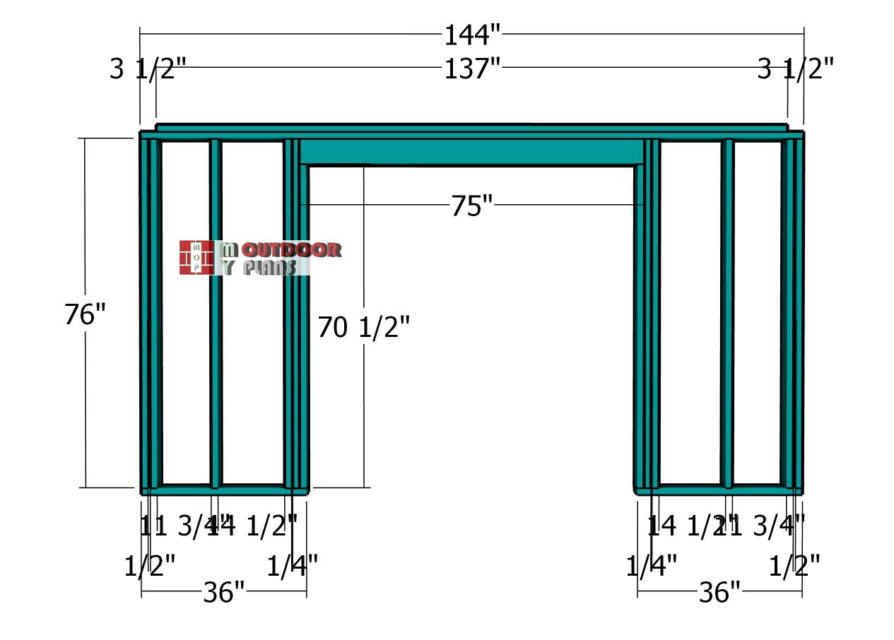 Front-wall-frame