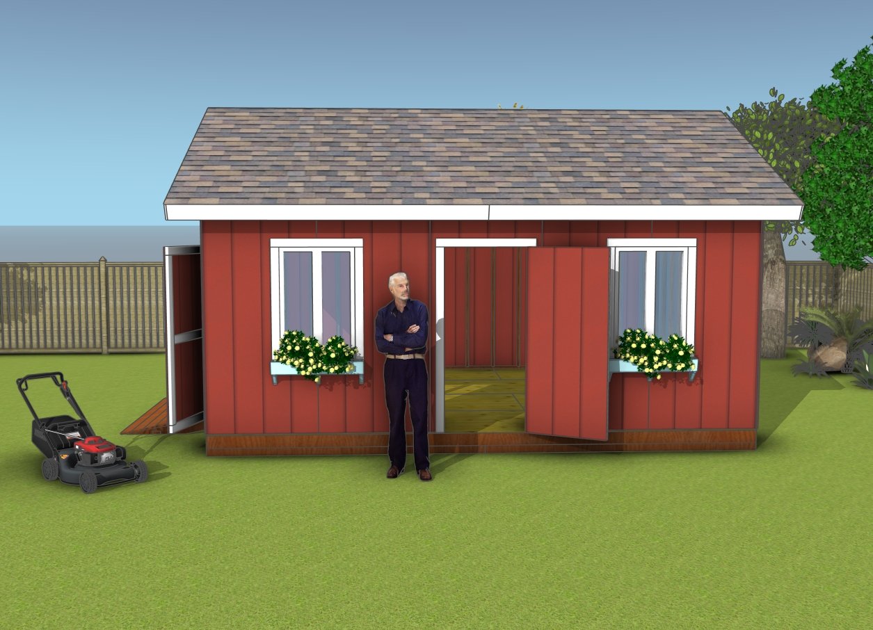 How to build a 16x20 shed