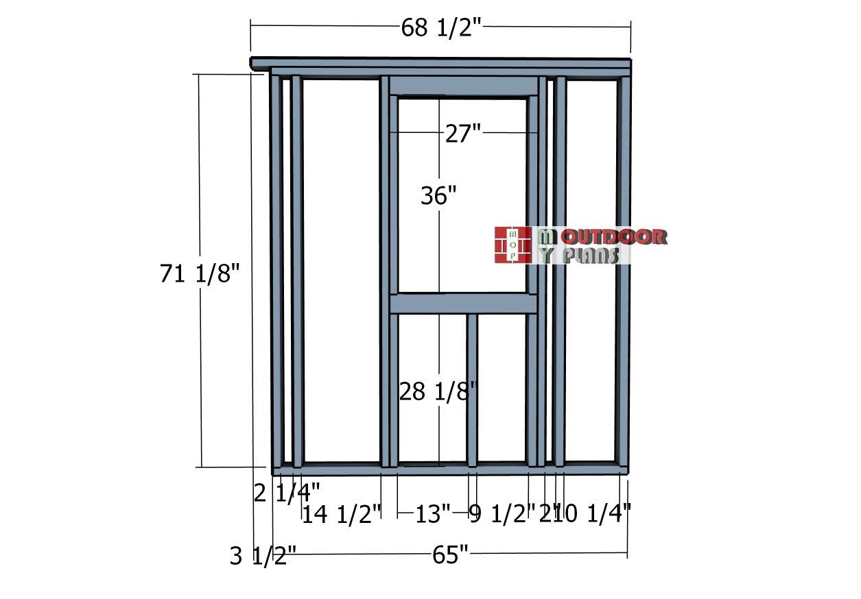 Side-wall-with-window-frame