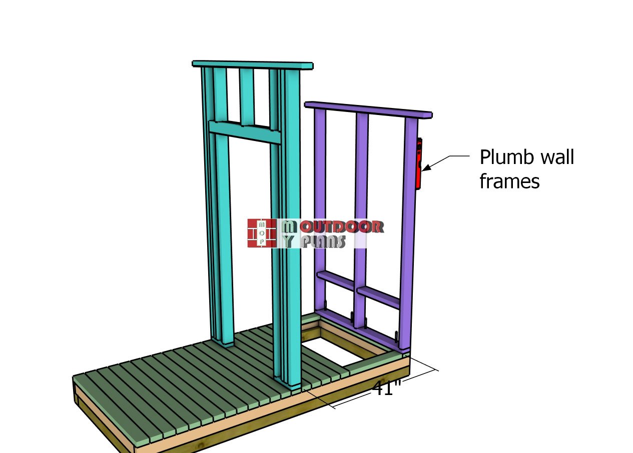 Attaching-the-front-and-back-wall-frames