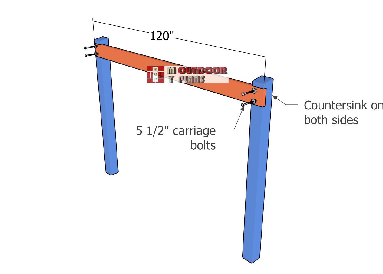 Attaching-the-support-beam