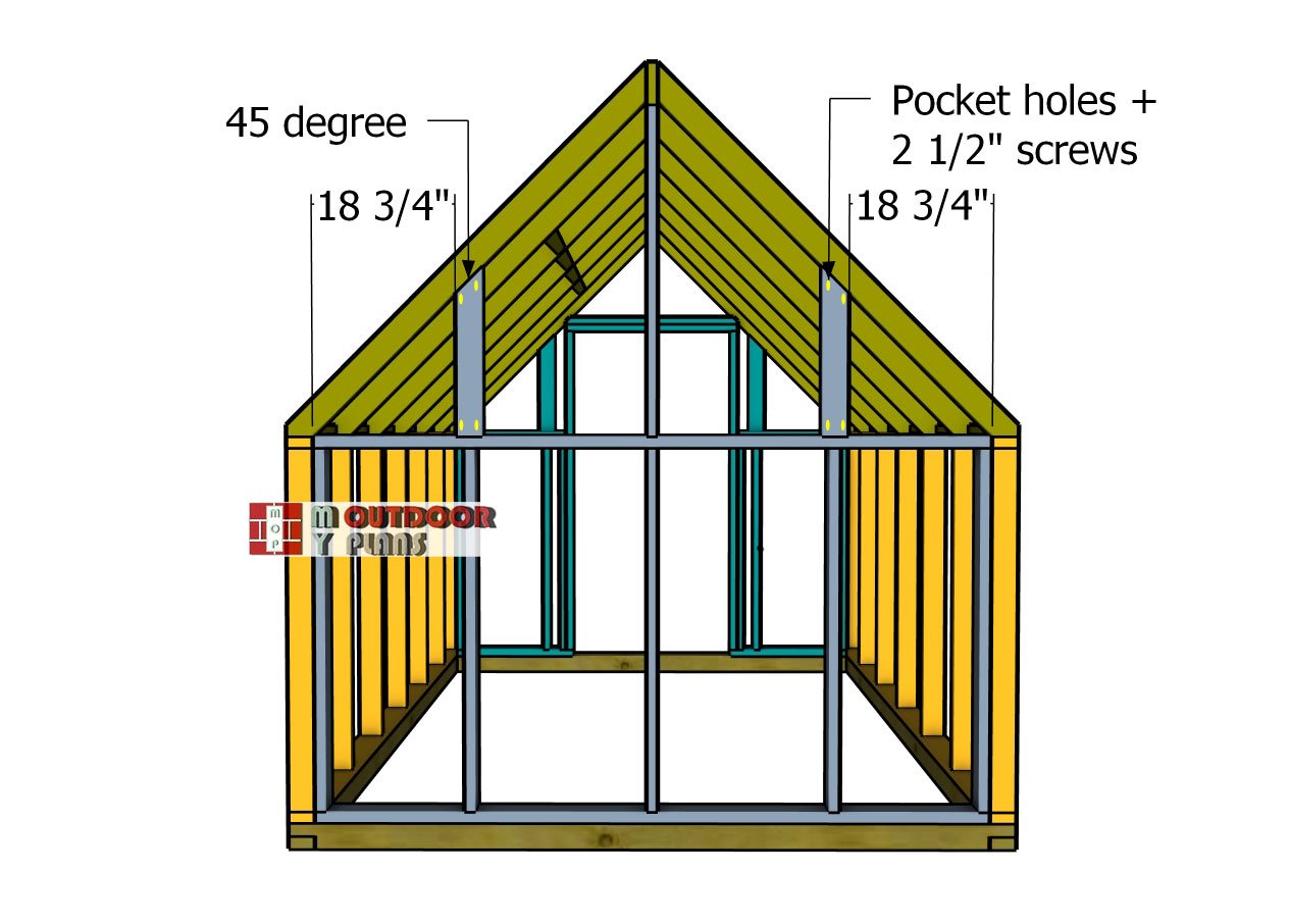 Back-wall-supports