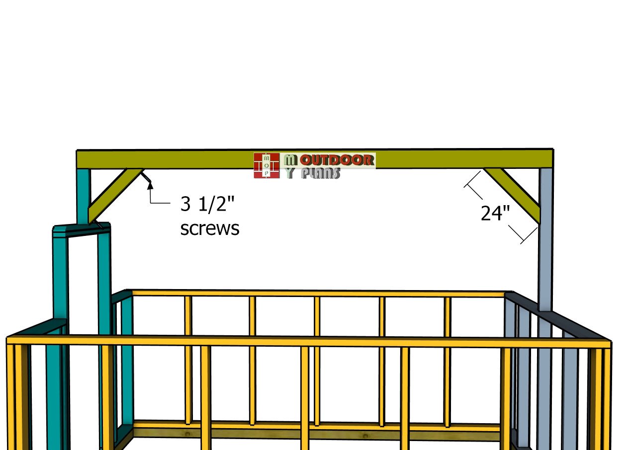 Braces-for-ridge-beam