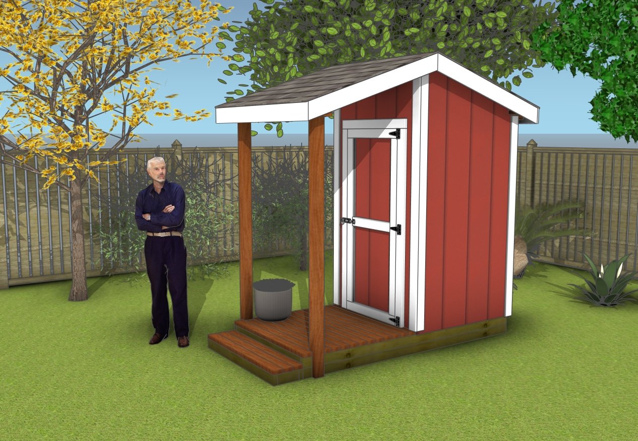 DIY Outhouse plans