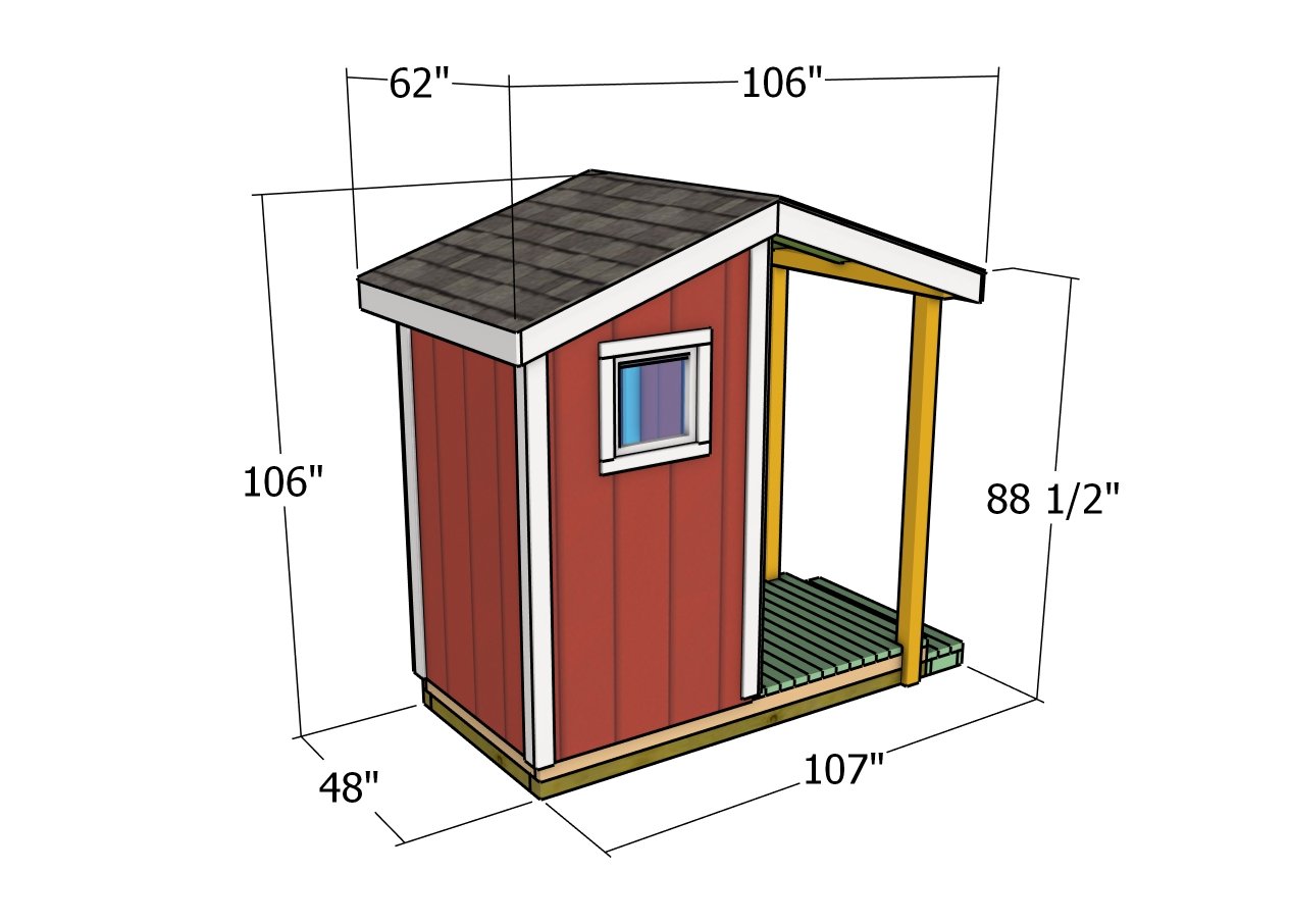 DIY outhouse - dimensions