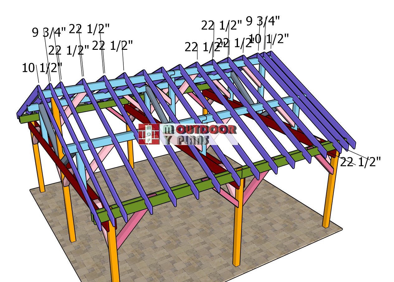 Fitting-the-rafters---spacing