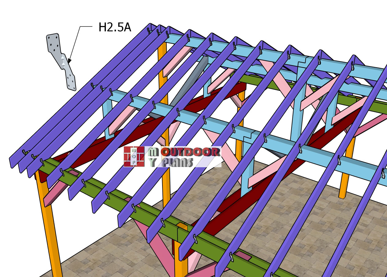 Fitting-the-roof-rafters