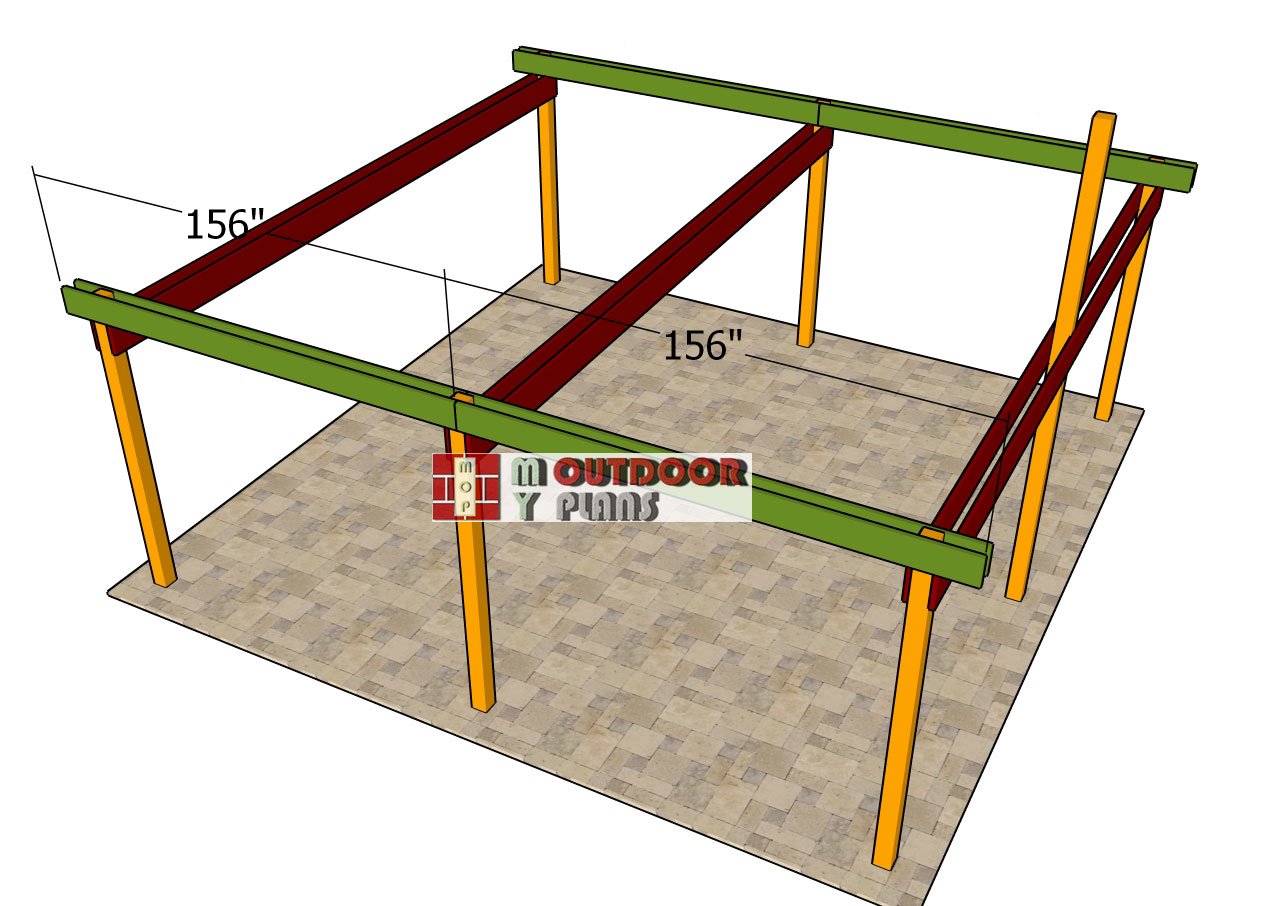 Top-side-beams