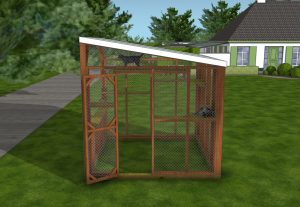 8x8 catio - diy plans