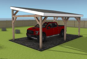 Build a carport - diy plans