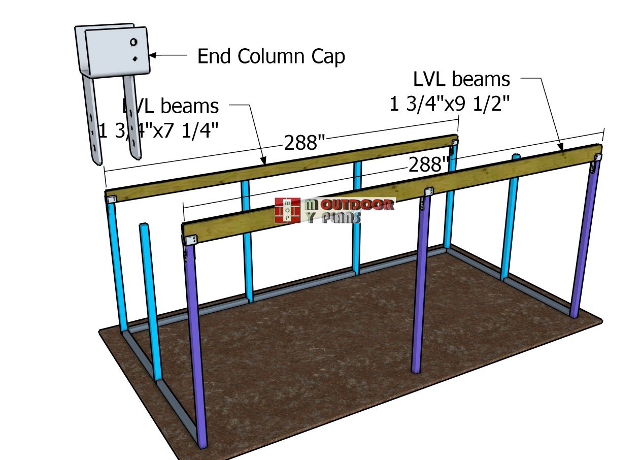 Fitting-the-support-beams