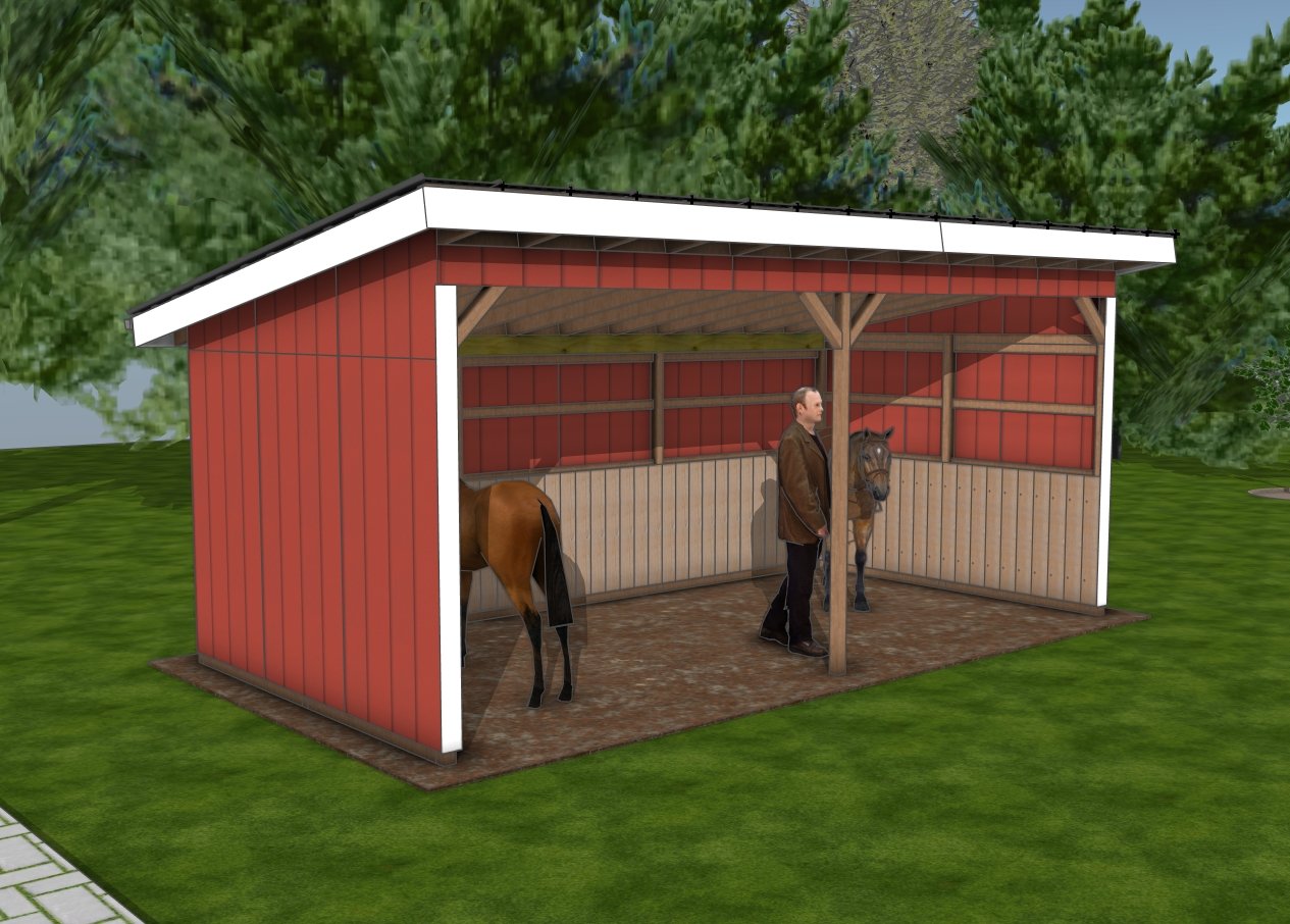 How to build a 12x24 run in shed