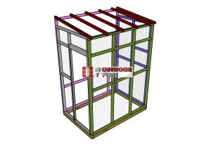 Fitting-the-wire-to-the-exterior-of-the-catio
