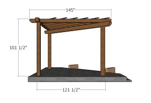 Side view dimensions