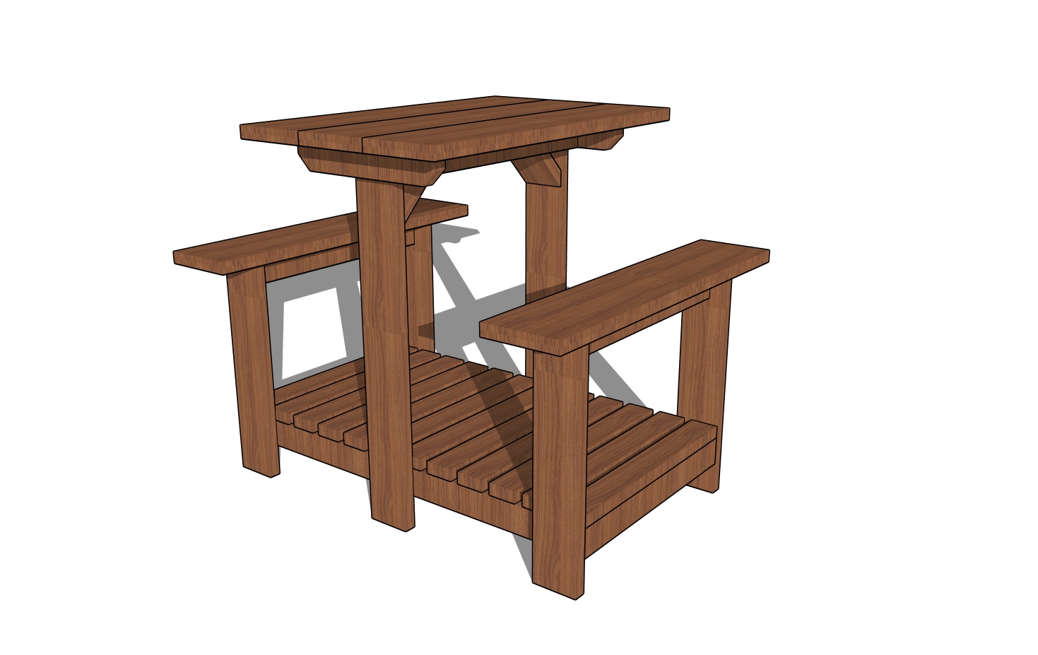 Beach picnic table plans