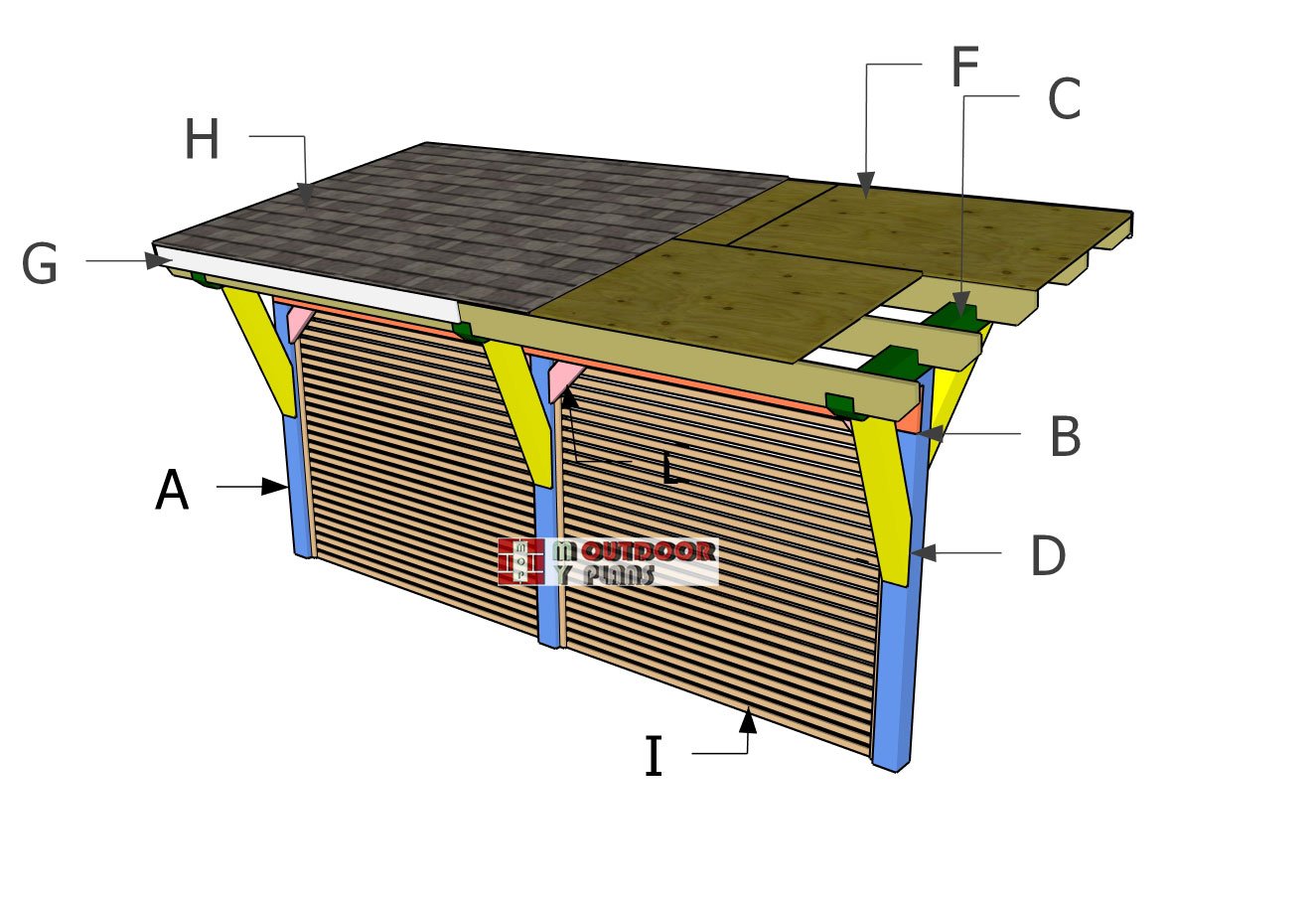 Building-a-wide-cantilevered-pergola
