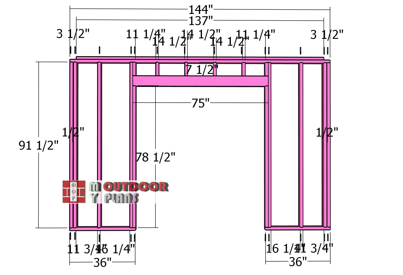 Front-wall-frame